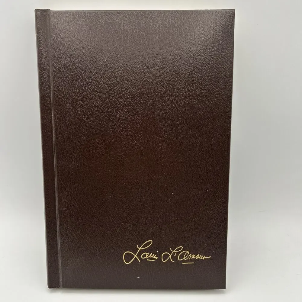 THE EMPTY LAND Louis L'Amour Leatherette Collection 1985 Western Like New